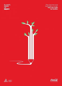 綠色暢爽，共筑可持續(xù)未來(lái)——可口可樂(lè)環(huán)保主題廣告設(shè)計(jì)